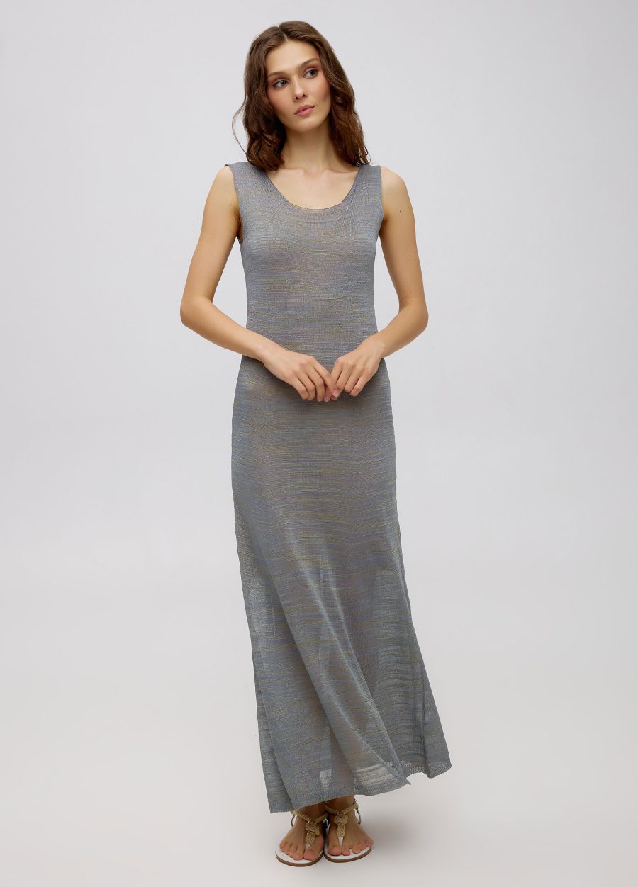 DRESS GRAY-BLUE summer 5026-Collections_Dresses_1