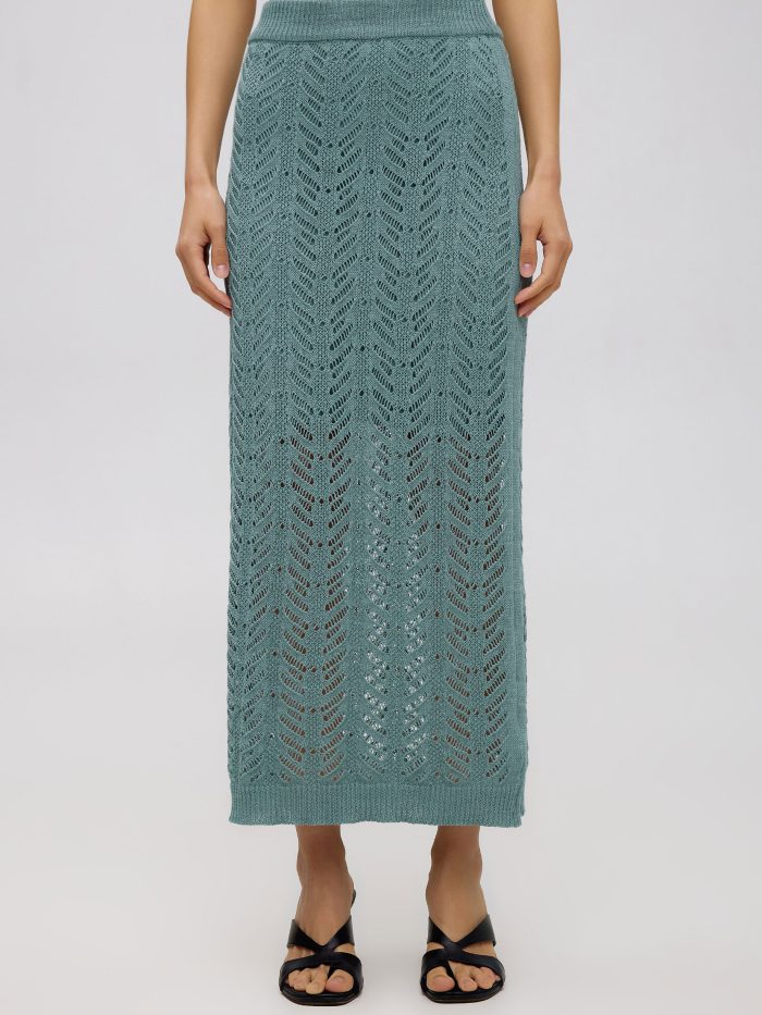 Eucalyptus summer openwork skirt copper 5039