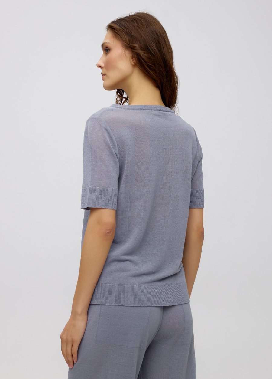 T-SHIRT BLUE summer linen 5045-Collections_Ready to Wear_4