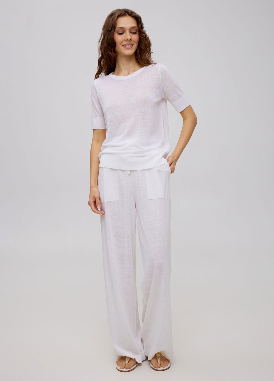 T-SHIRT WHITE summer linen 5045-Collections_Ready to Wear_3