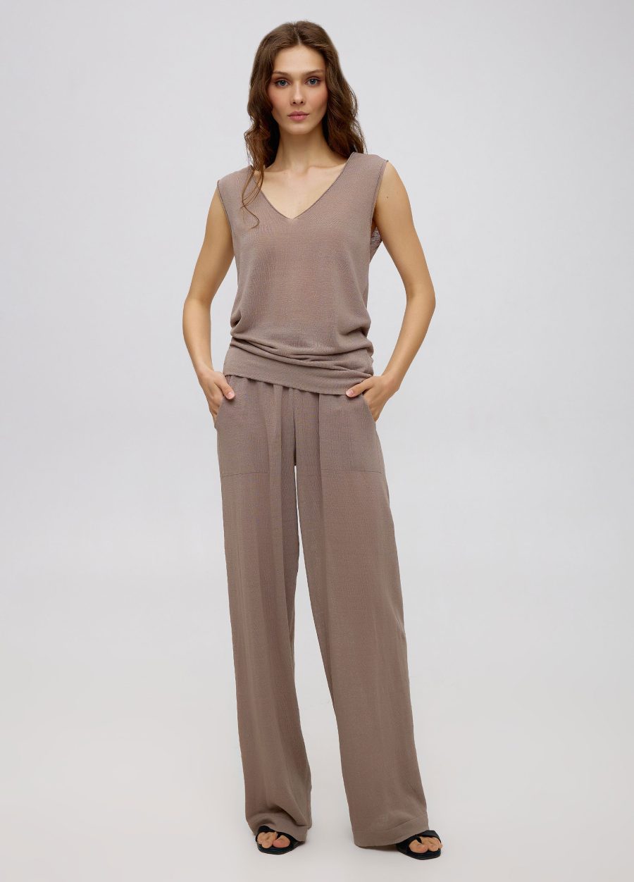 T-SHIRT BEIGE linen 5061-Collections_Ready to Wear_4