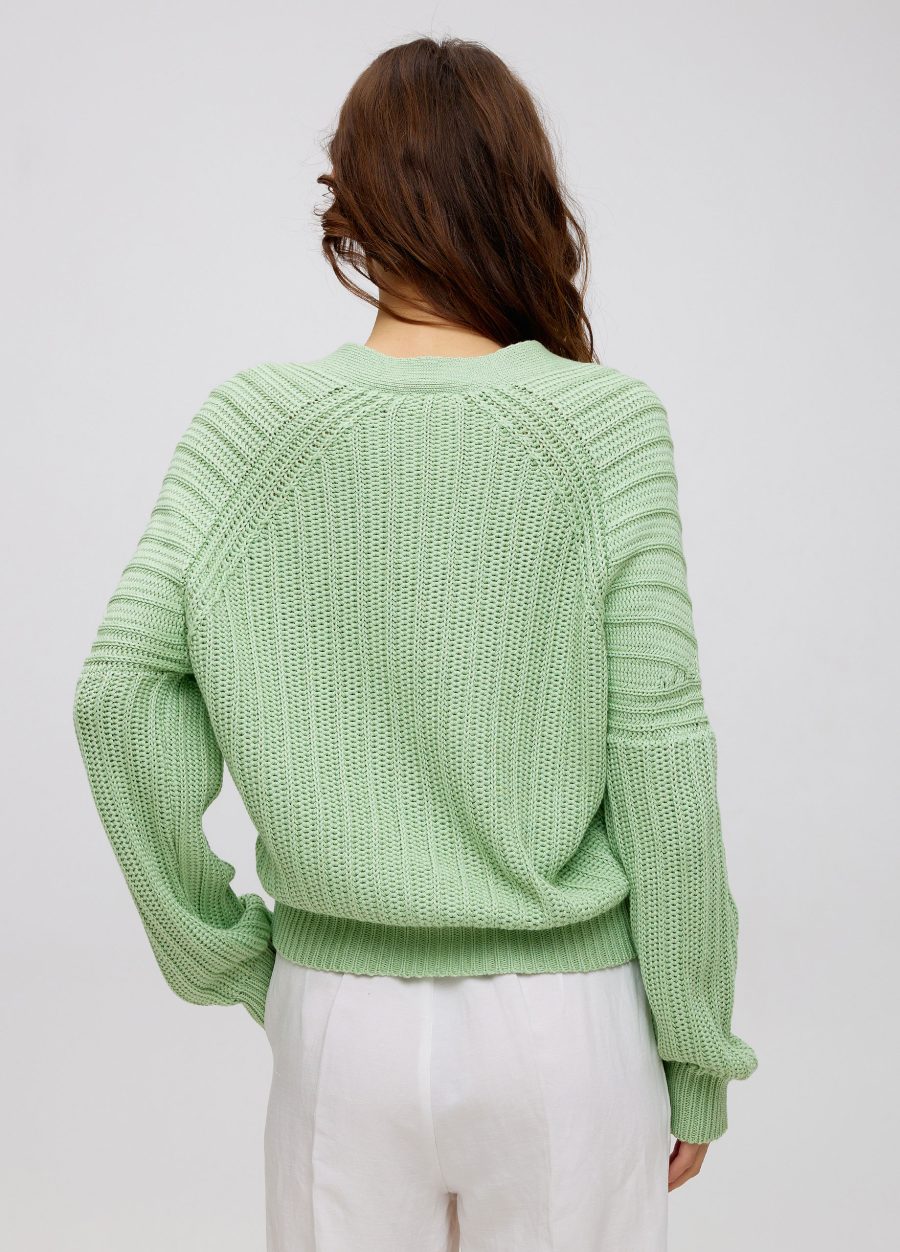 Cardigan salad jacket with buttons made of cotton 5062-Collections_Jackets & Cardigans_3