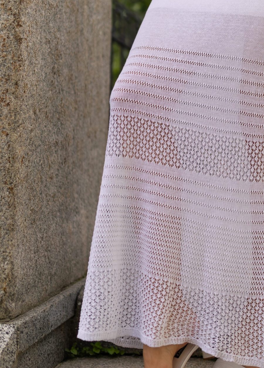DRESS WHITE made of linen 5075-Collections_Dresses_9