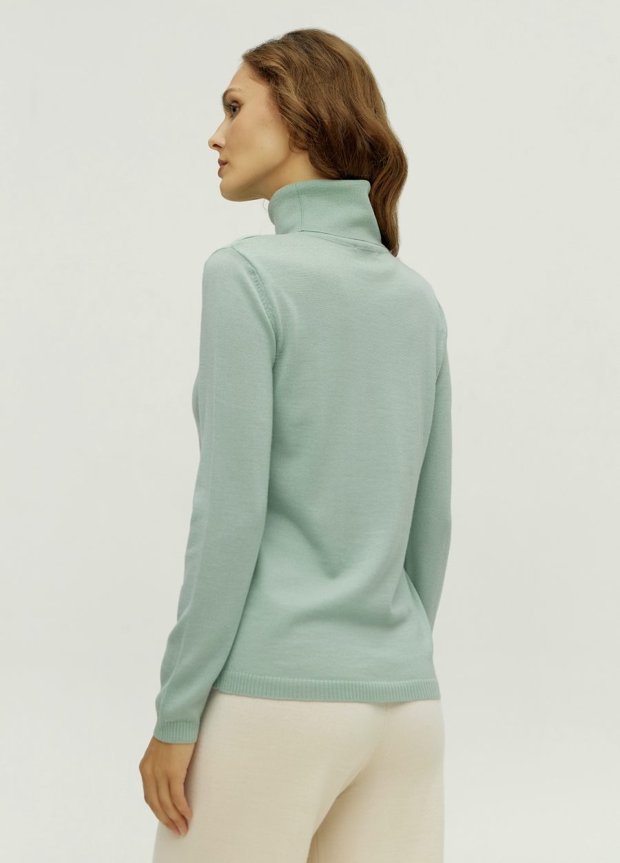 TURTLENECK GREEN 100% merino wool 1216-Collections_Fall-Winter_3