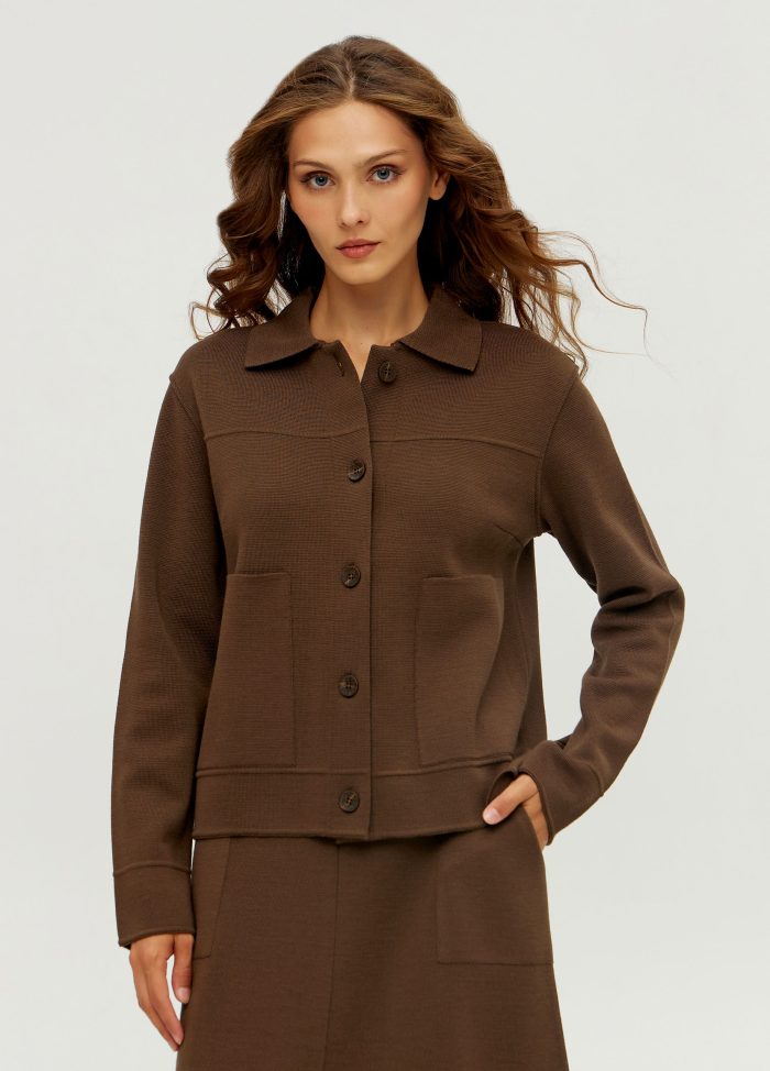 JACKET BROWN 4082