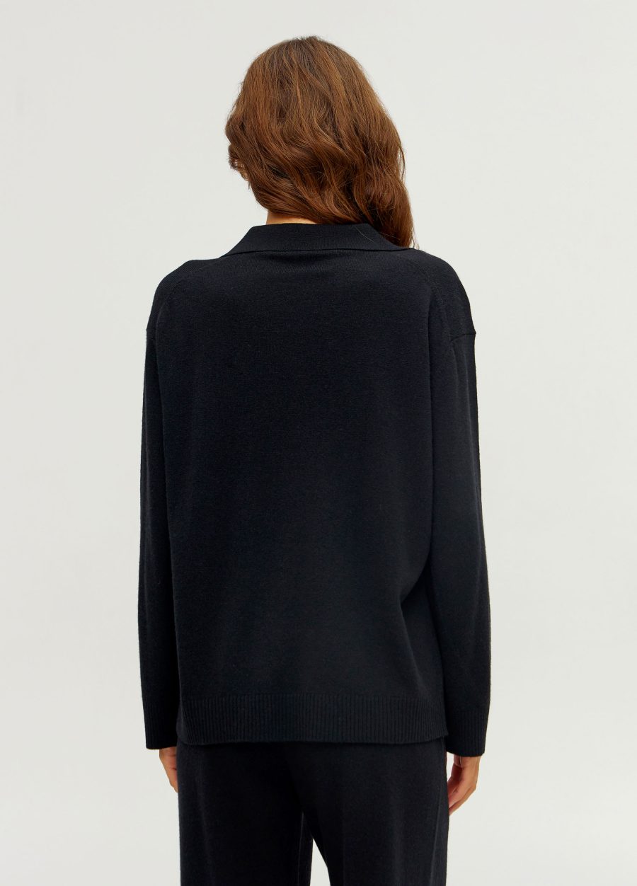 JUMPER BLACK polo 100% lambswool polo 5122-Collections_Fall-Winter_4