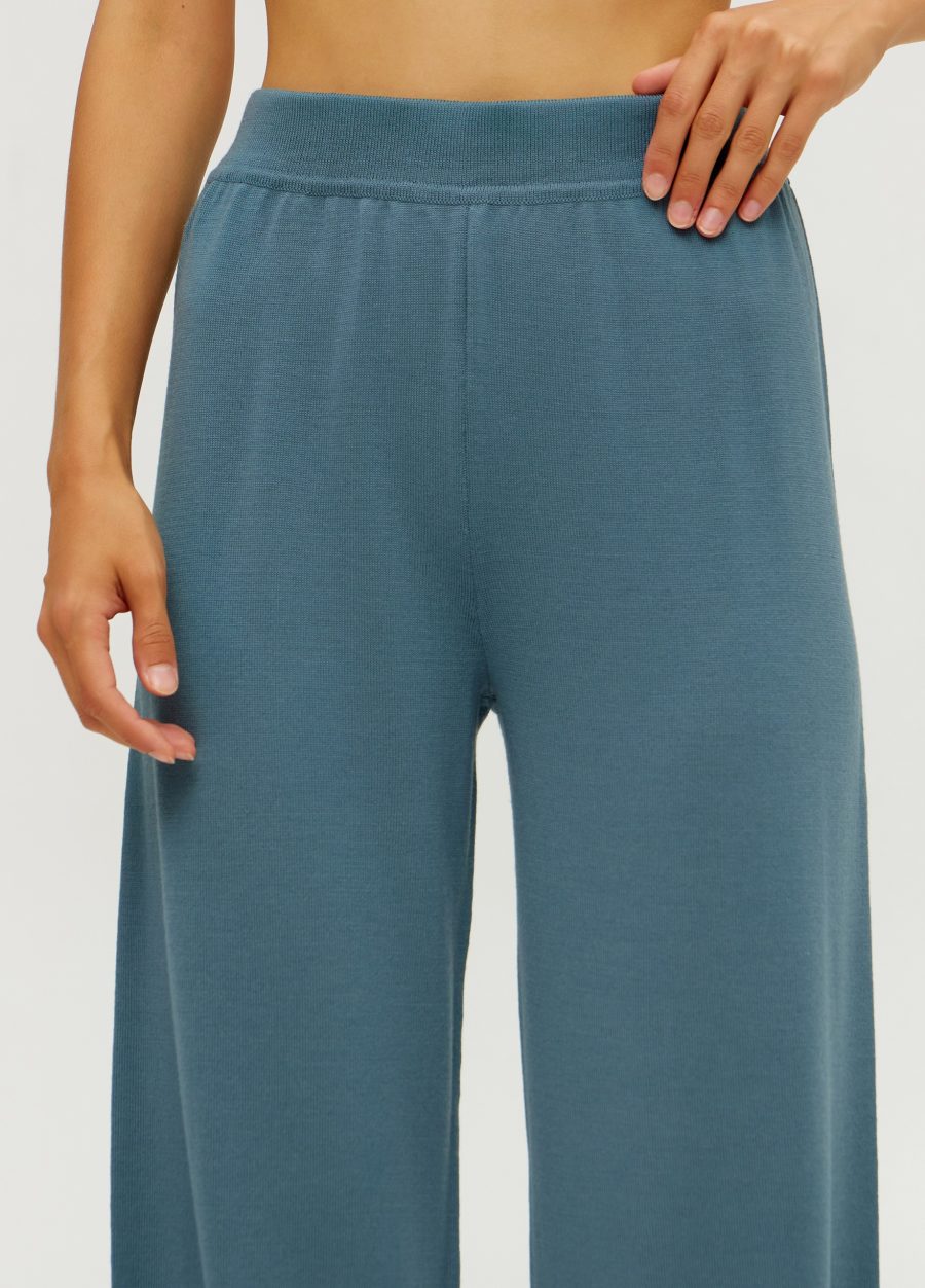 TROUSERS GREY-BLUE 100% merino wool 9110-Collections_Fall-Winter_2