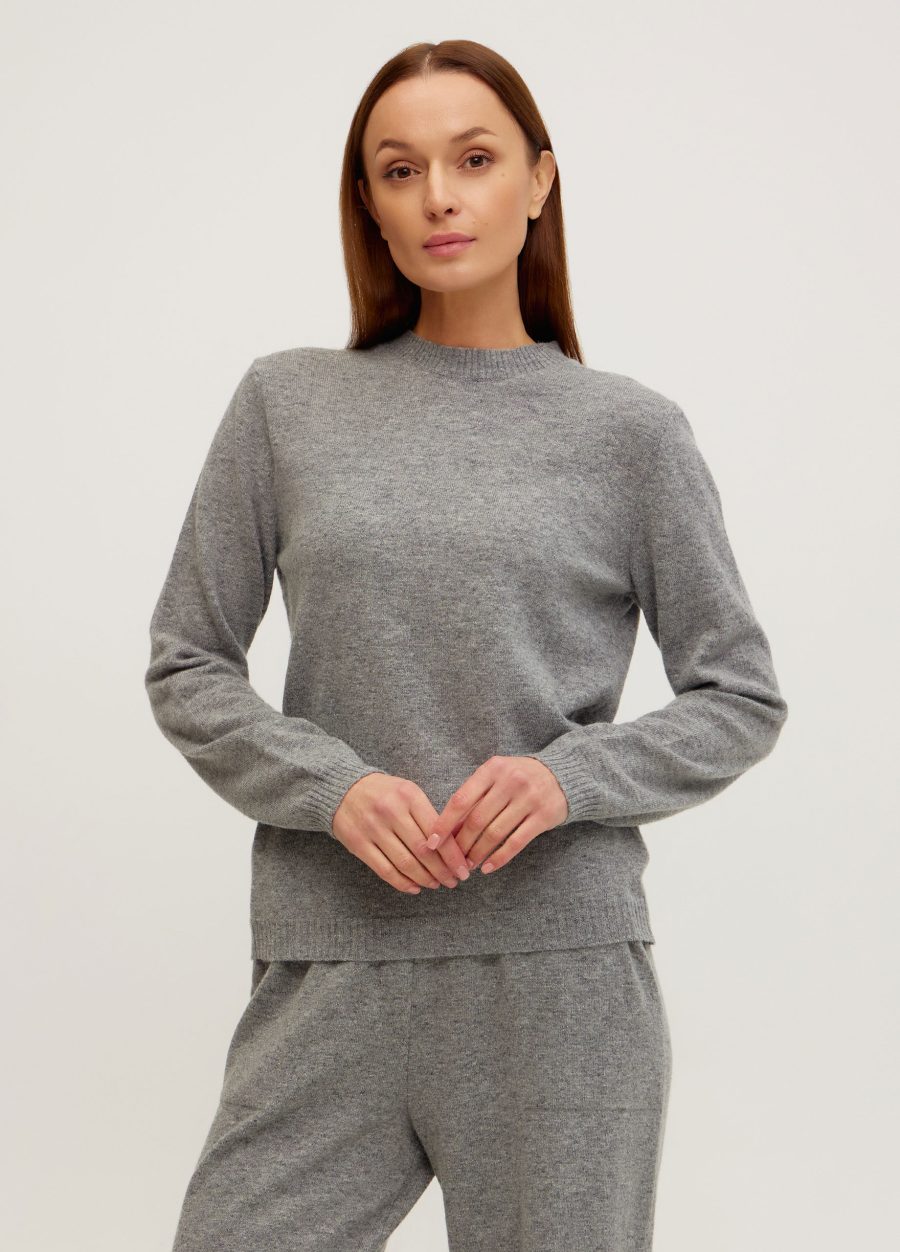 DARK GRAY SWEATER basic warm longsleeve 5104-Collections_Essentials_3