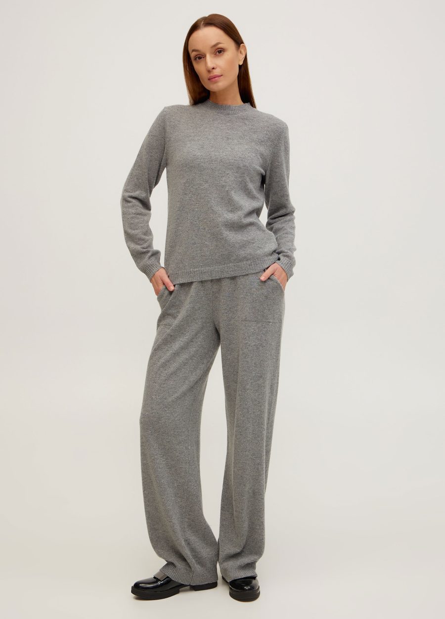 TROUSSERS GREY straight-leg with pockets 4088-Collections_Fall-Winter_6