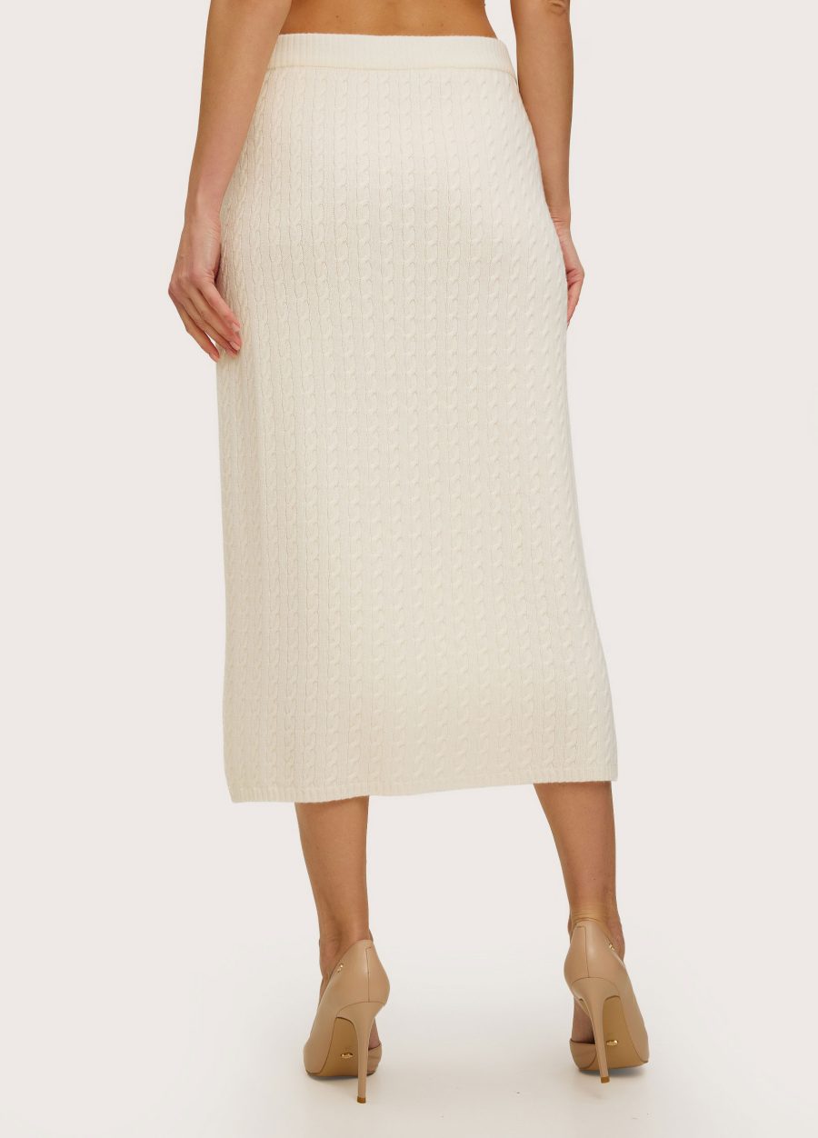 MILKY SKIRT with braids made of wool 4078-Collections_Fall-Winter_3