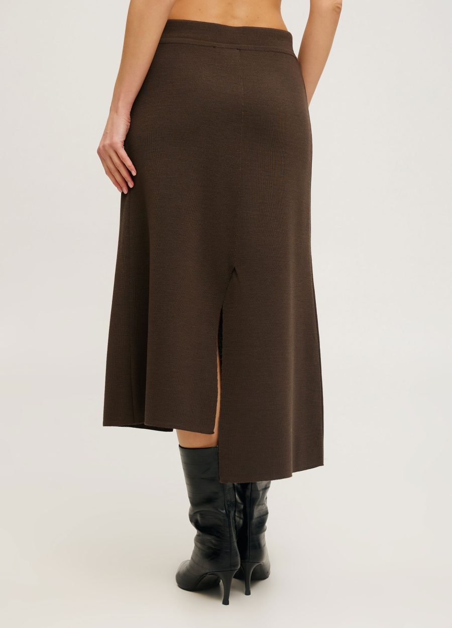 SKIRT BROWN midi made of semi-wool 5096-Collections_Fall-Winter_3
