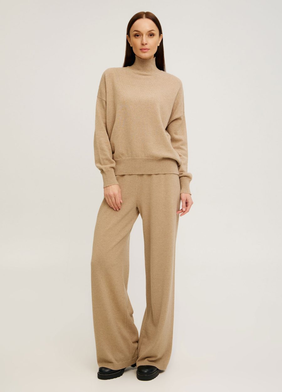 PANTS BEIGE straight with cashmere 3136-Collections_Fall-Winter_4