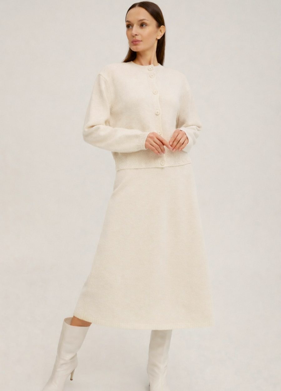 SKIRT MILK 100% lambswool MIDI 5138-Collections_Fall-Winter_3