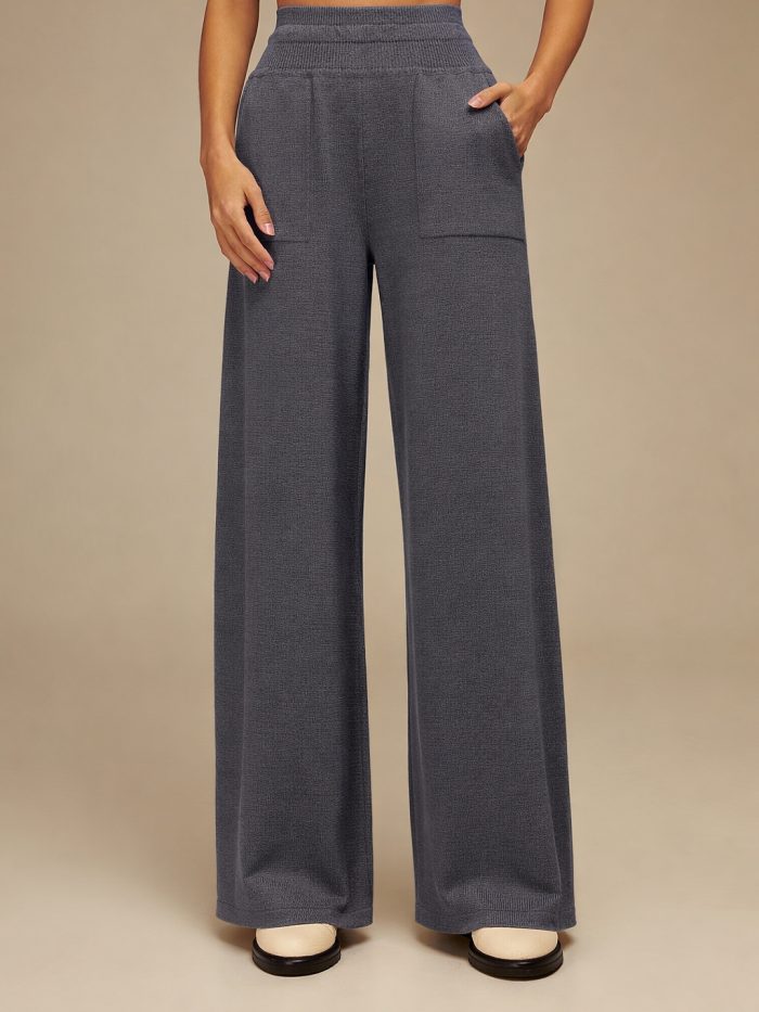 PANTS GREY made of merino wool 4126