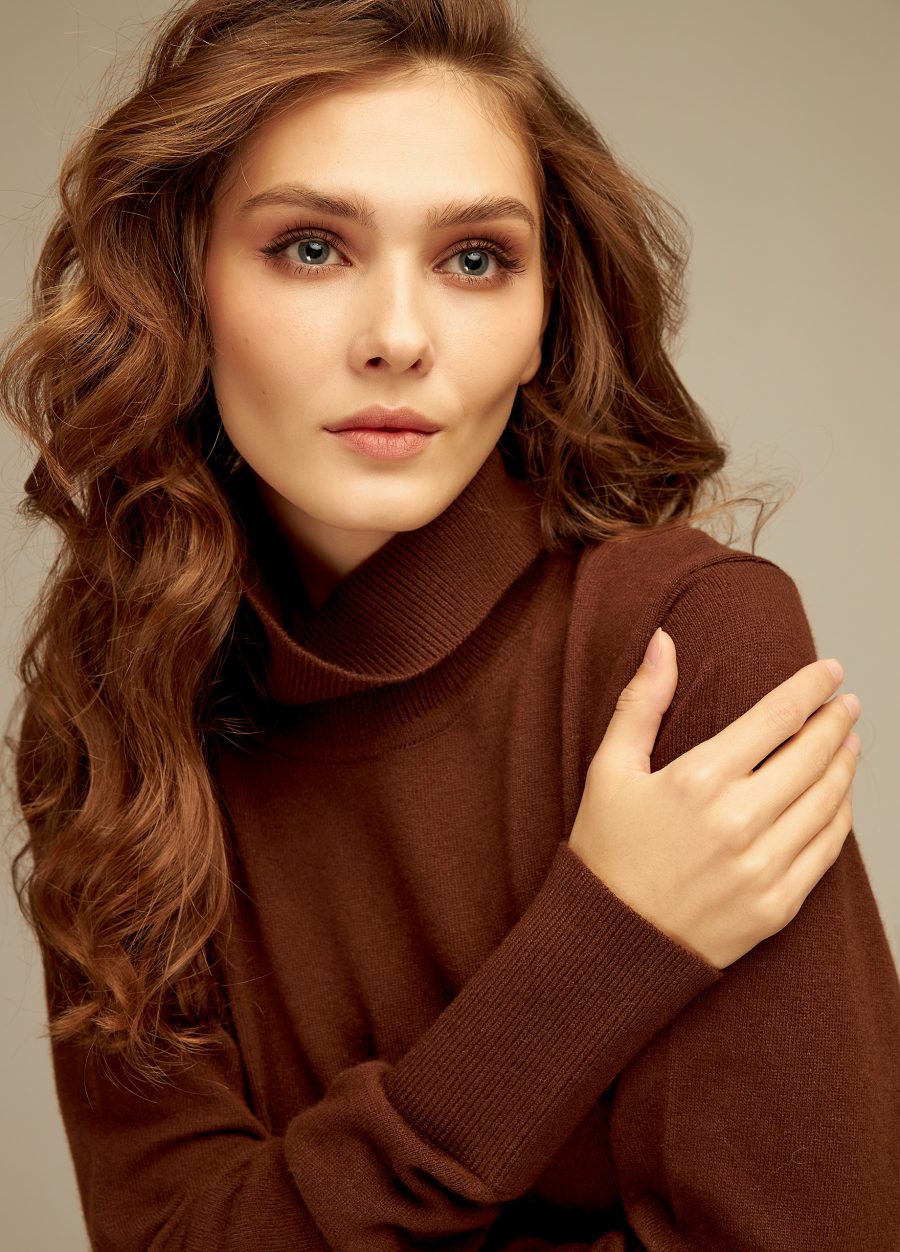 DRESS CHOCOLATE warm winter lamb's wool 4134-Collections_Dresses_2