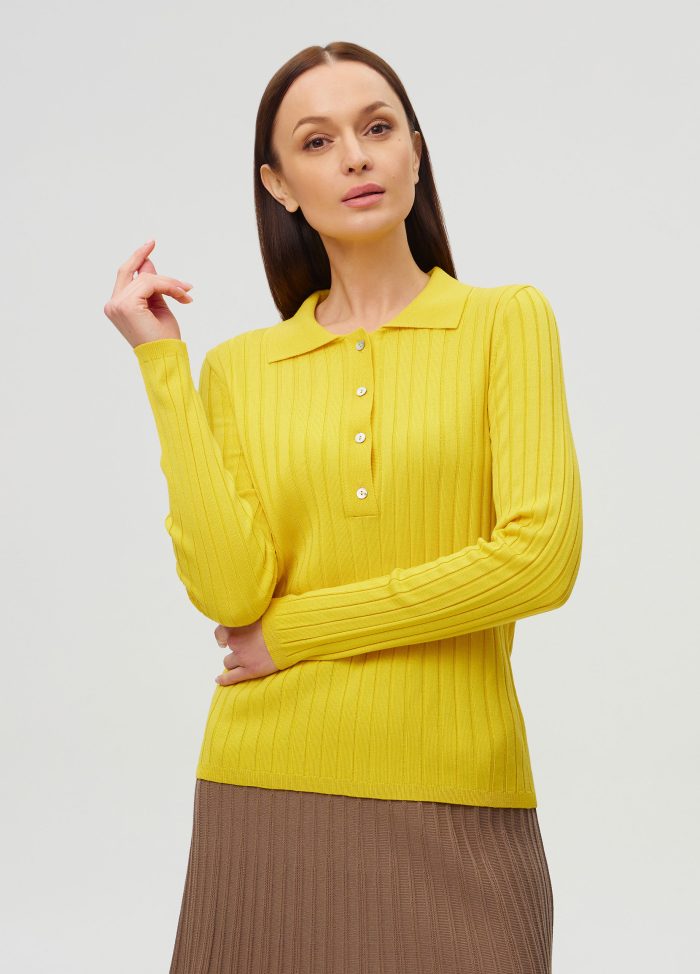 JUMPER YELLOW polo 1030