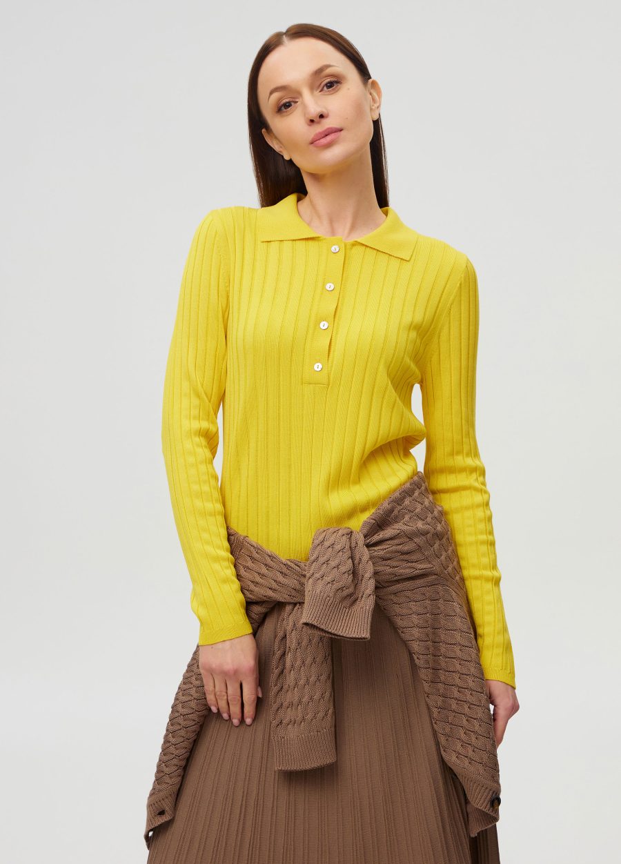 JUMPER YELLOW polo 1030-Collections_Ready to Wear_4