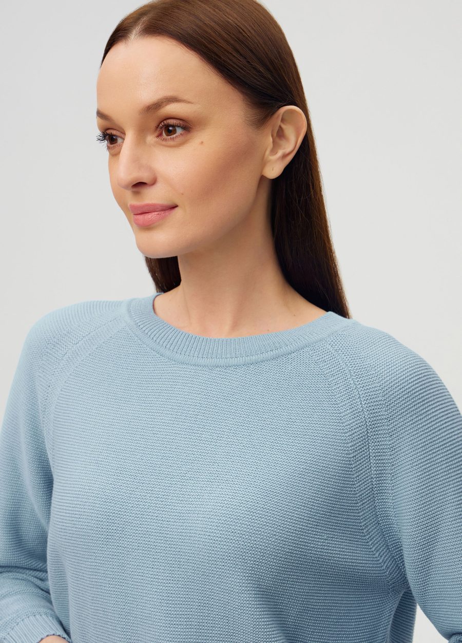 JUMPER BLUE semi-cotton 3009-Collections_Ready to Wear_2