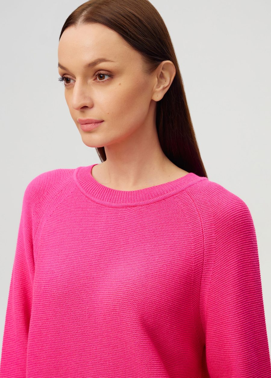 JUMPER FUCKSIA made of semi-cotton 3009-Collections_Ready to Wear_2
