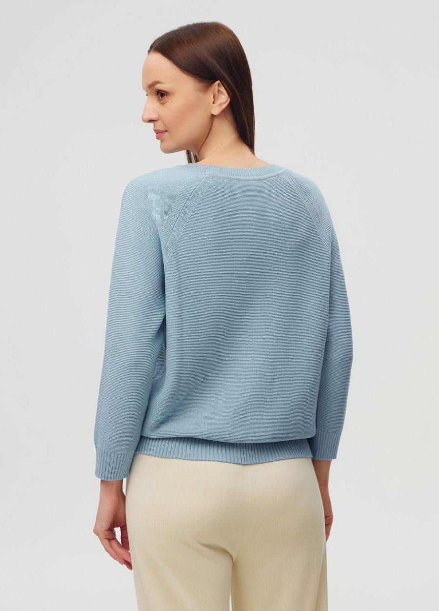 JUMPER BLUE semi-cotton 3009-Collections_Ready to Wear_3