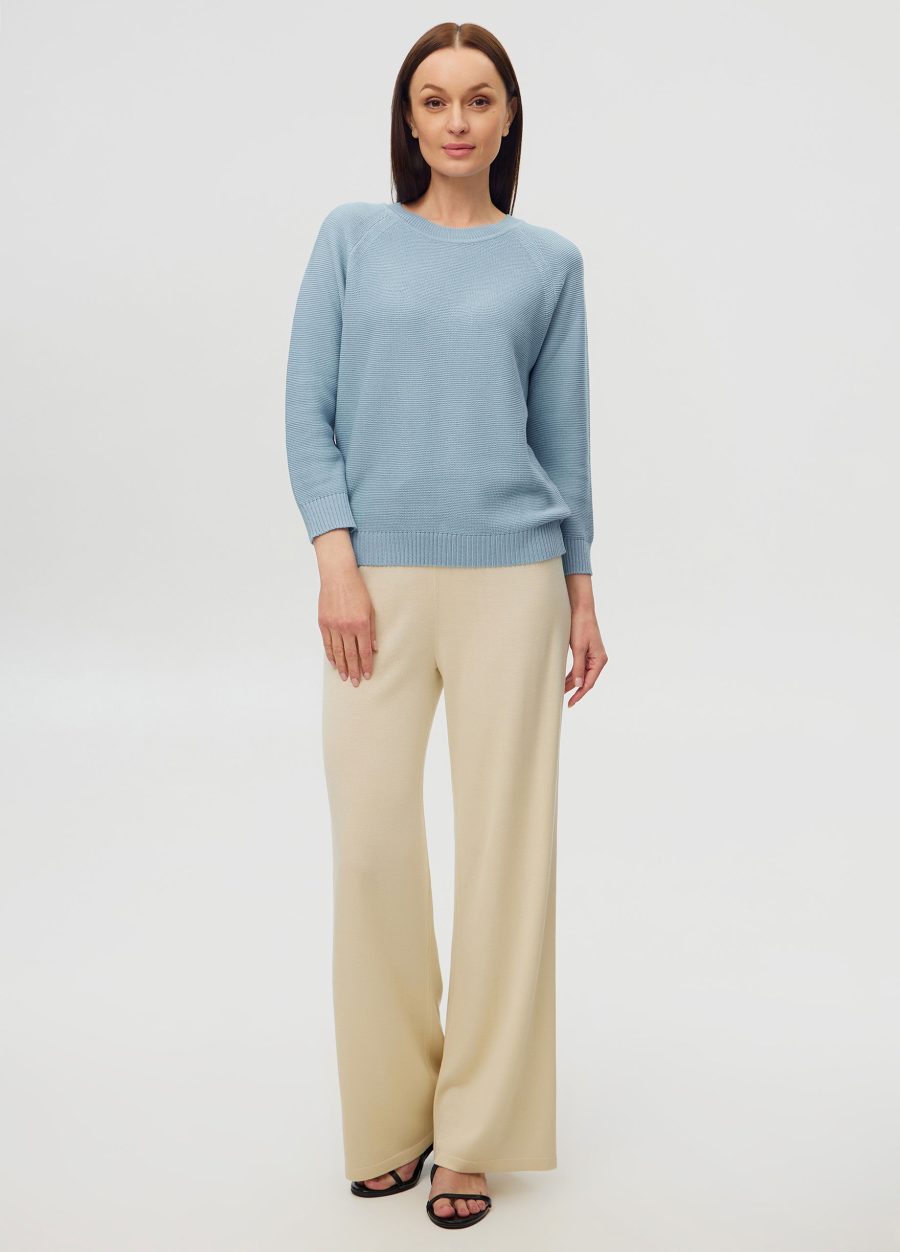 JUMPER BLUE semi-cotton 3009-Collections_Ready to Wear_4