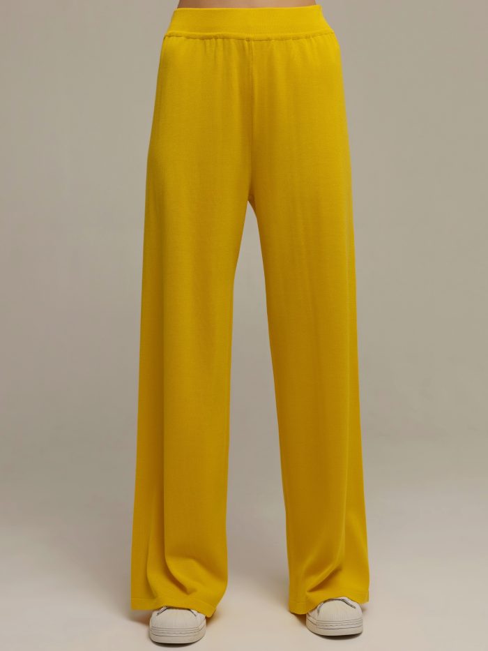 PANTS YELLOW viscose 3015