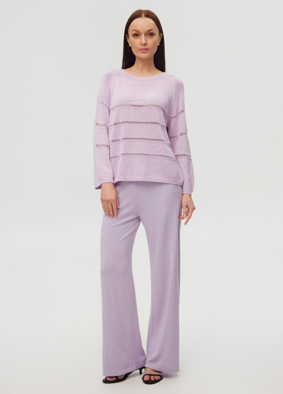 JUMPER PURPLE with perforated inserts 5051-Collections_Ready to Wear_4