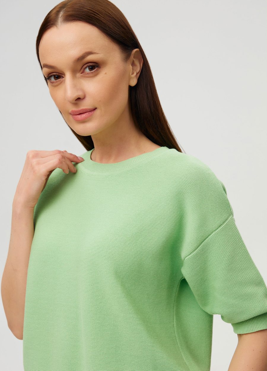 JUMPER SALAD made of semi-cotton 3021-Collections_Ready to Wear_2