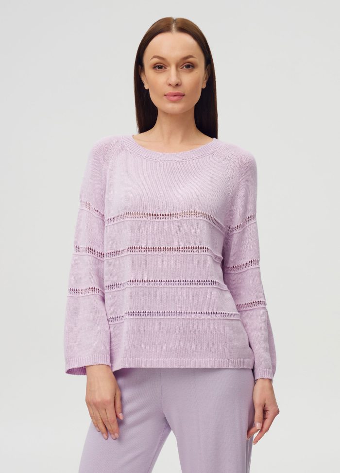 JUMPER PURPLE with perforated inserts 5051