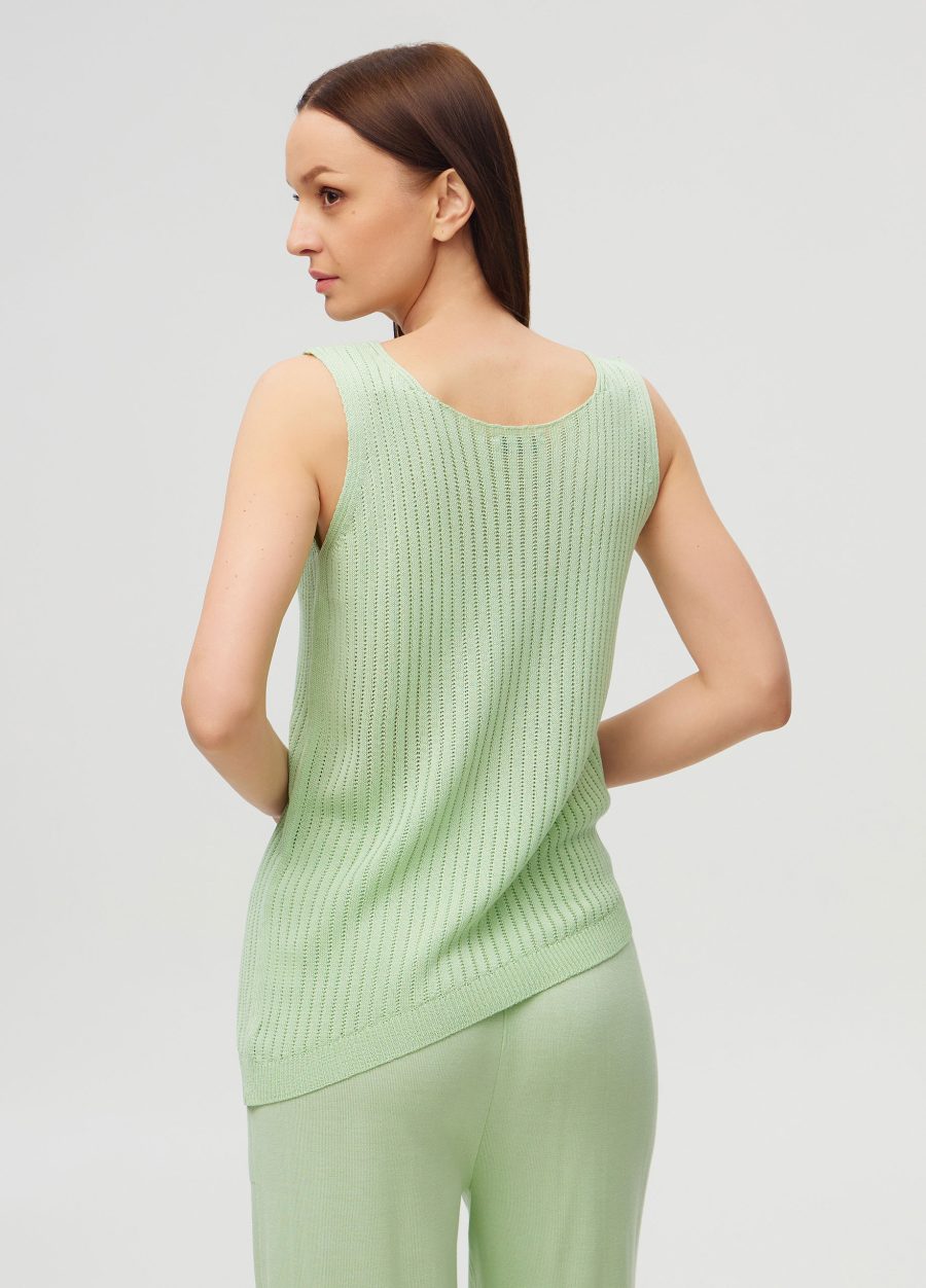 T-SHIRT MINTsummer made of viscose and asymmetrical bottom 5074-Collections_Ready to Wear_2