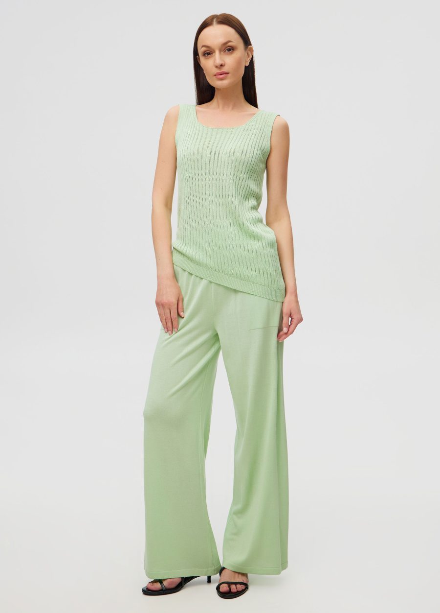 T-SHIRT MINTsummer made of viscose and asymmetrical bottom 5074-Collections_Ready to Wear_5