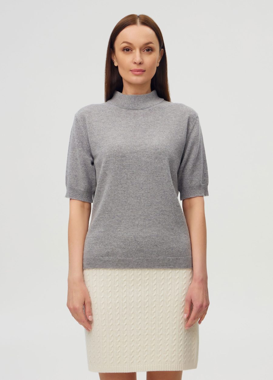 JUMPER GREY made of merino wool and cashmere 5142-Collections_Essentials_1