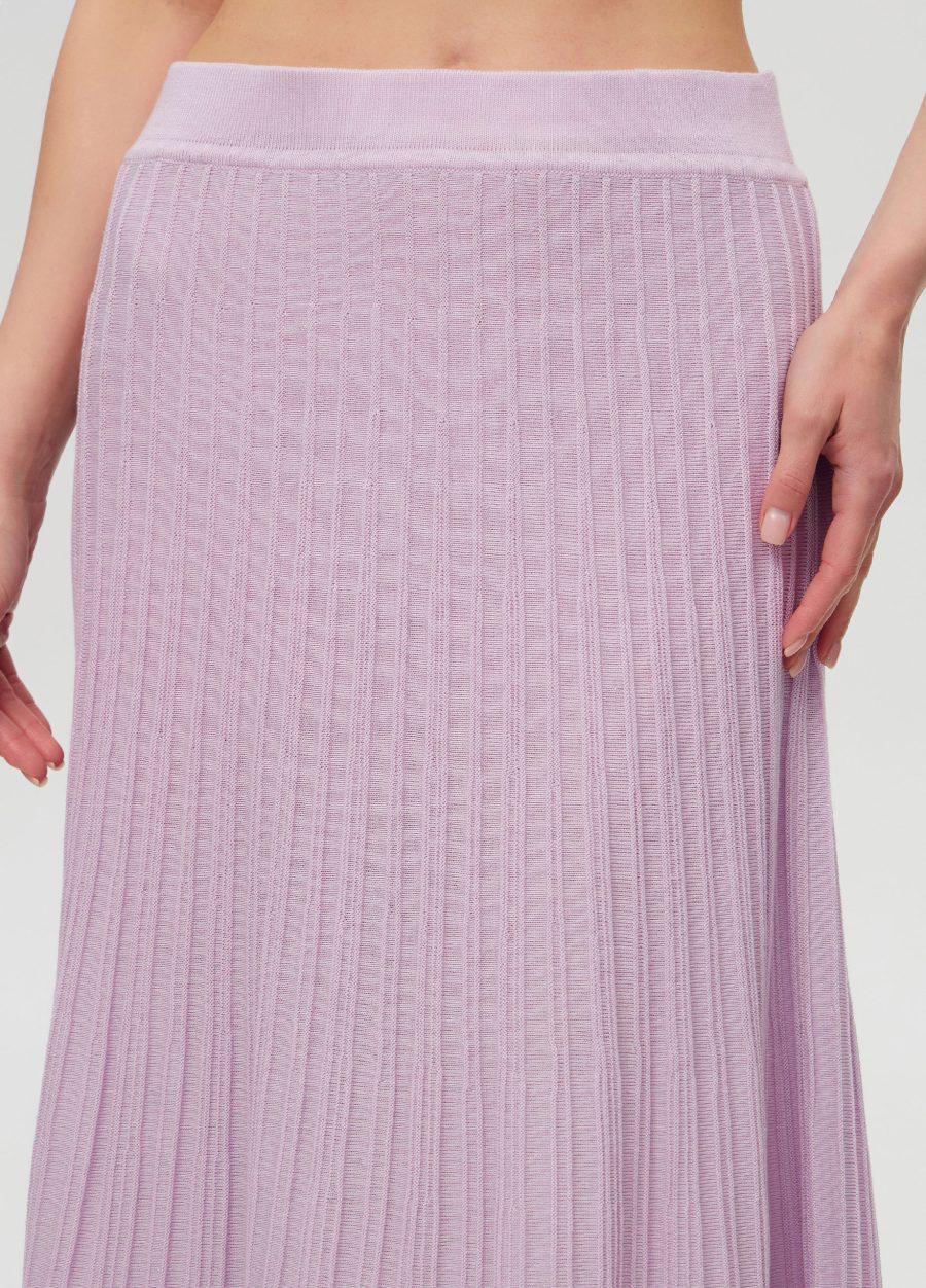 SKIRT PURPLE cotton A silhouette 6006-Collections_Ready to Wear_2