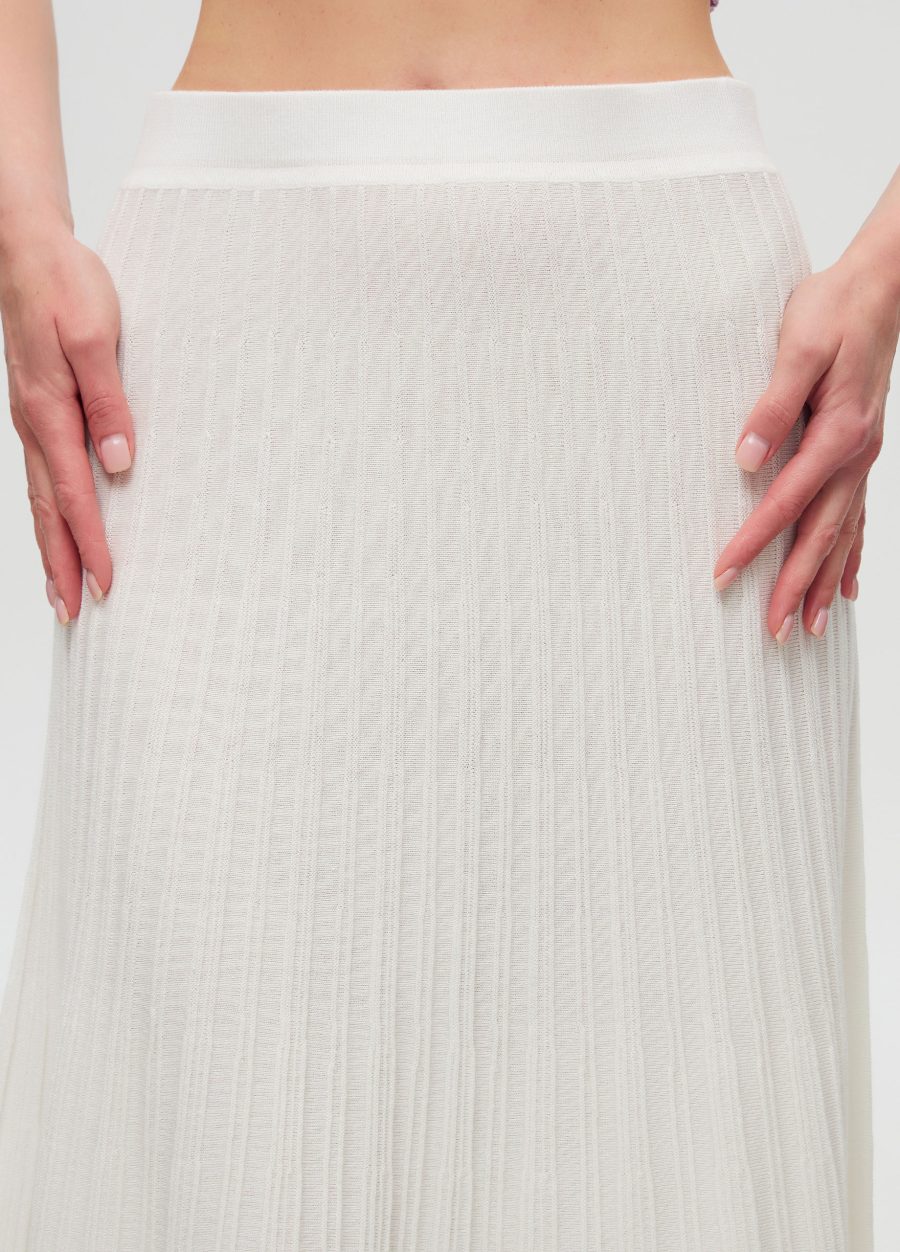 SKIRT WHITE cotton A silhouette 6006-Collections_Ready to Wear_2