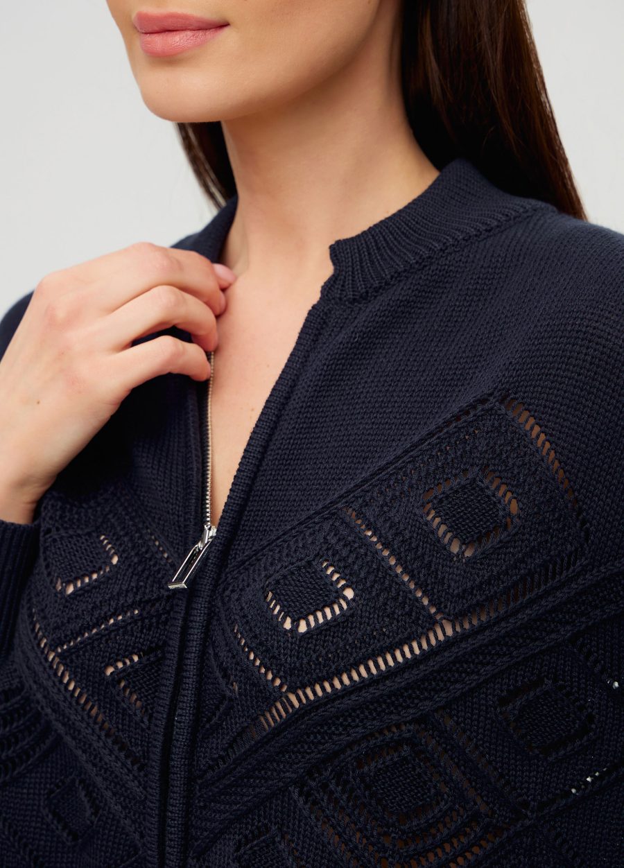 JACKET BLUE semi-cotton 6007-Collections_Jackets & Cardigans_2