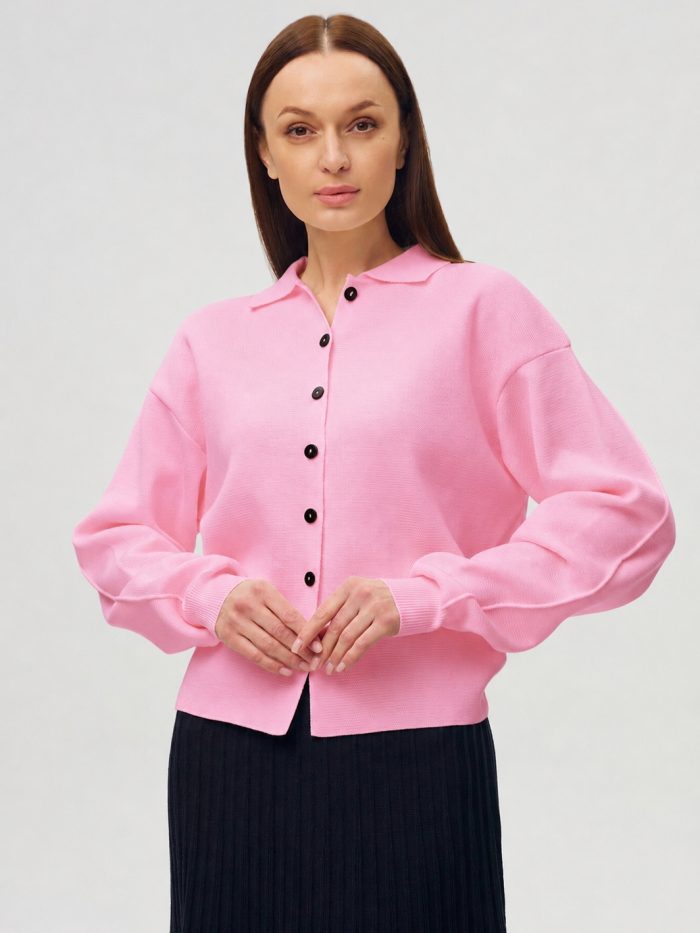 JACKET PINK with buttons 6016
