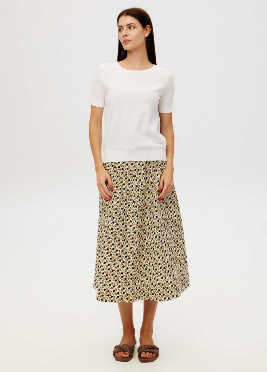MIDI A-line SKIRT with print 5020-Collections_Ready to Wear_5