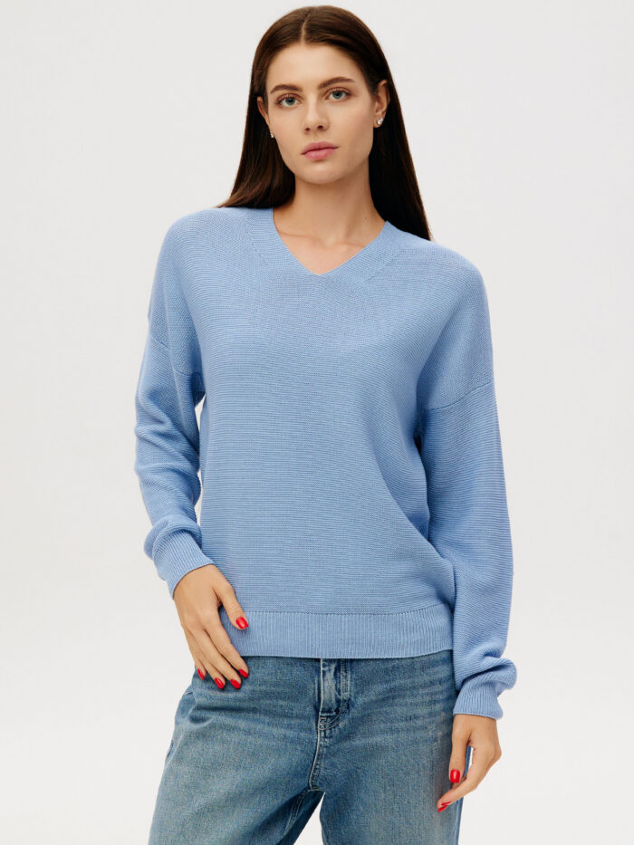 JUMPER BLUE semicotton 3062