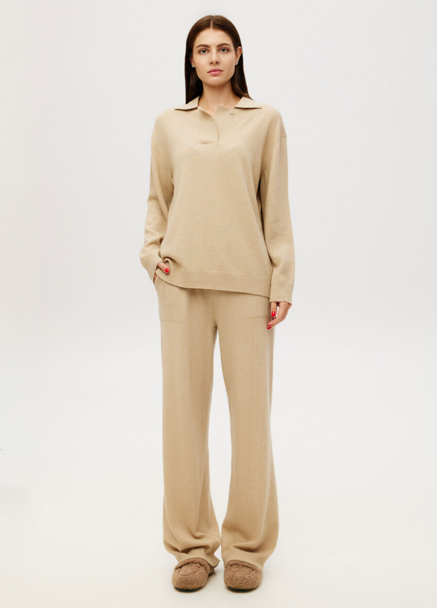 JUMPER BEIGE polo lambswool polo 4089-Collections_Fall-Winter_4