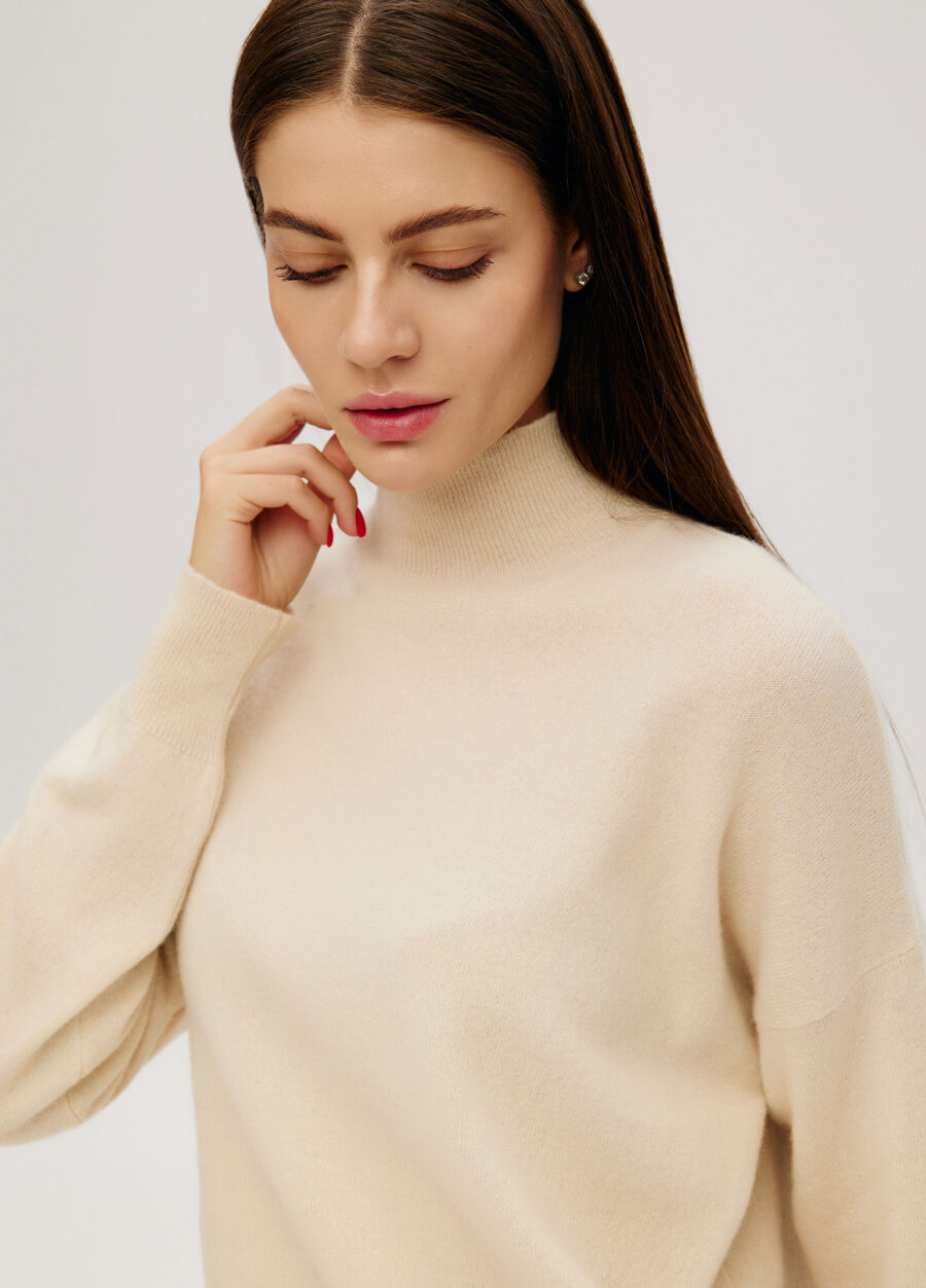 JUMPER CREAM with cashmere 5131-Collections_Fall-Winter_2