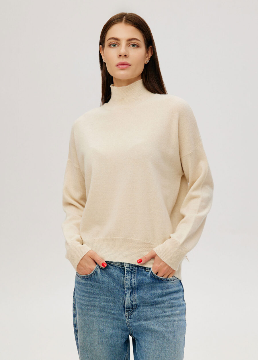 JUMPER CREAM with cashmere 5131-Collections_Fall-Winter_1