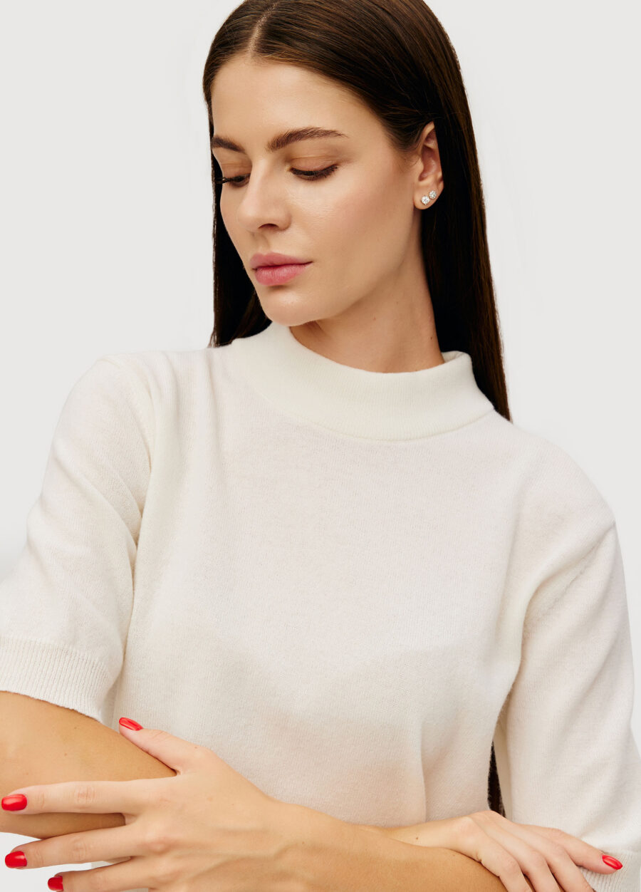 JUMPER MILK made of merino wool and cashmere 5142-Collections_Essentials_2