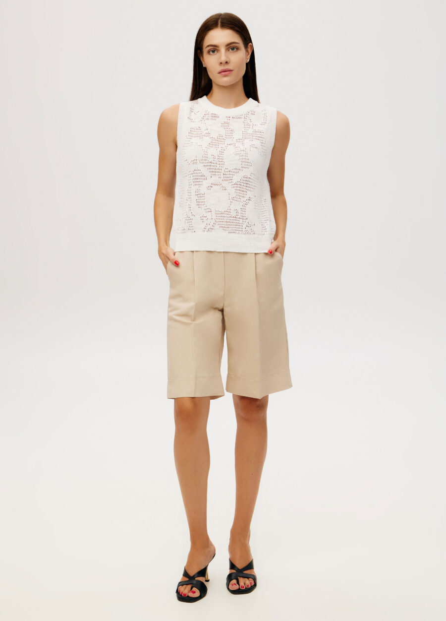 TOP WHITE linen tank  6019-Collections_Ready to Wear_4