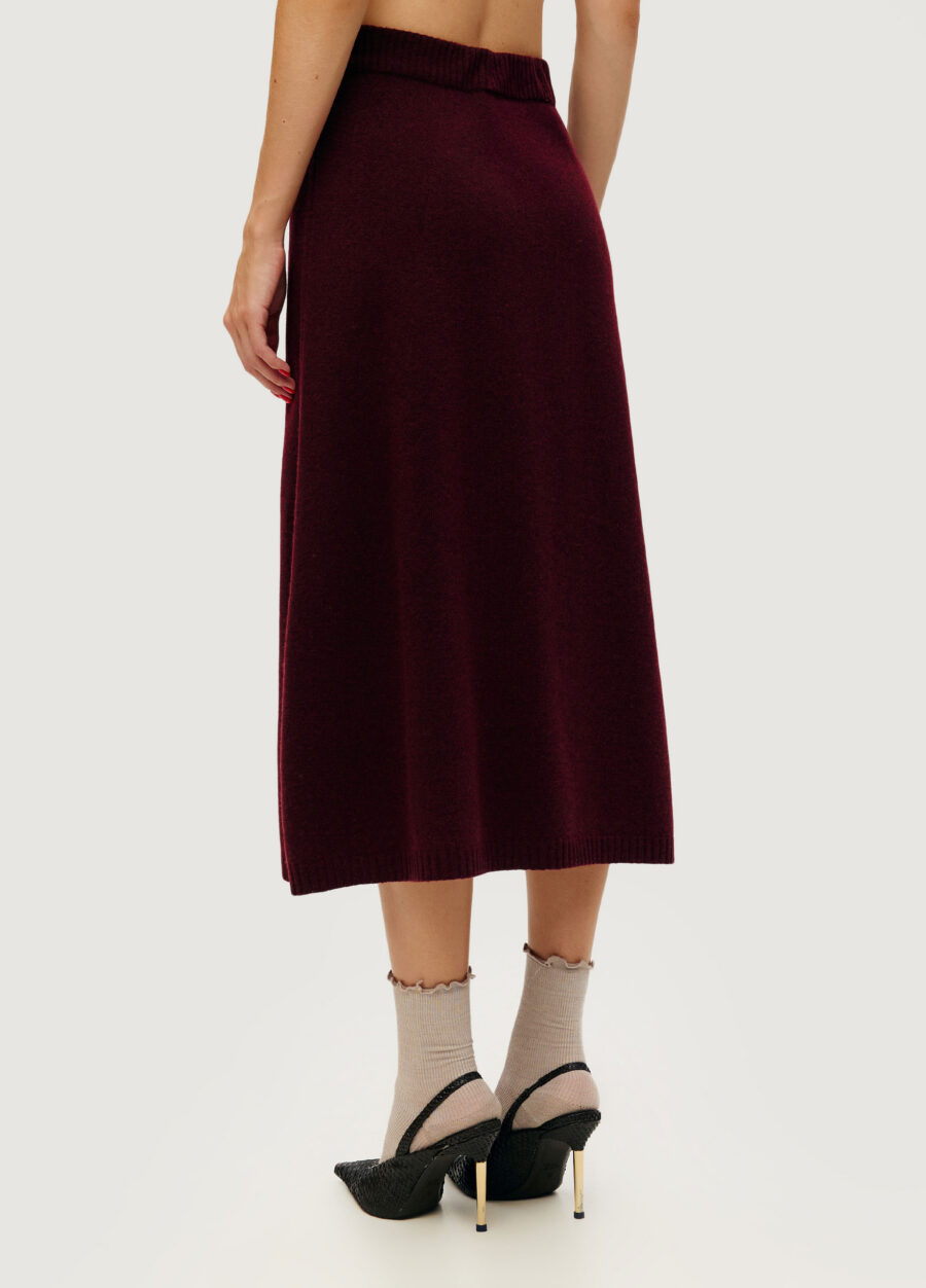 SKIRT BURGUNDY lambswool midi 6045-Collections_Fall-Winter_4