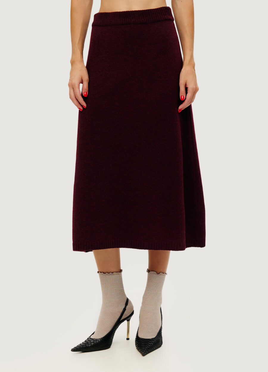 SKIRT BURGUNDY lambswool midi 6045-Collections_Fall-Winter_3