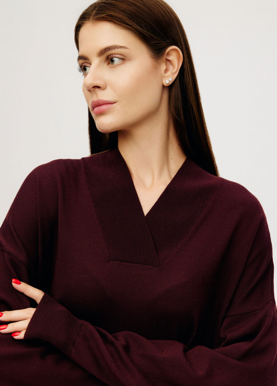 JUMPER BURGUNDY 100% merino wool 6052-Collections_Essentials_2