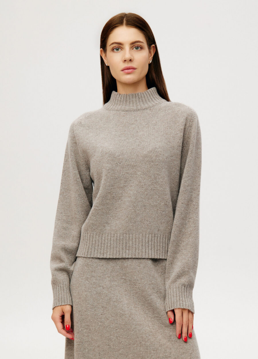 JUMPER BEIGE lamb's wool 6054-Collections_Fall-Winter_1