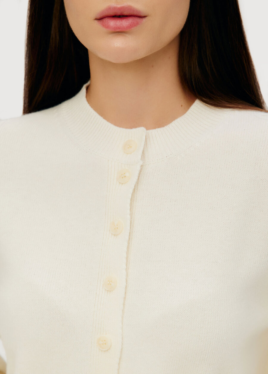 JACKET MILK lambswool button-front 6071-Collections_Jackets & Cardigans_3
