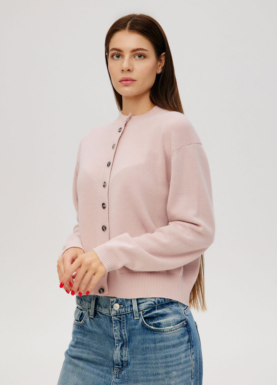 JACKET PINK lambswool button-front 6071-Collections_Jackets & Cardigans_4