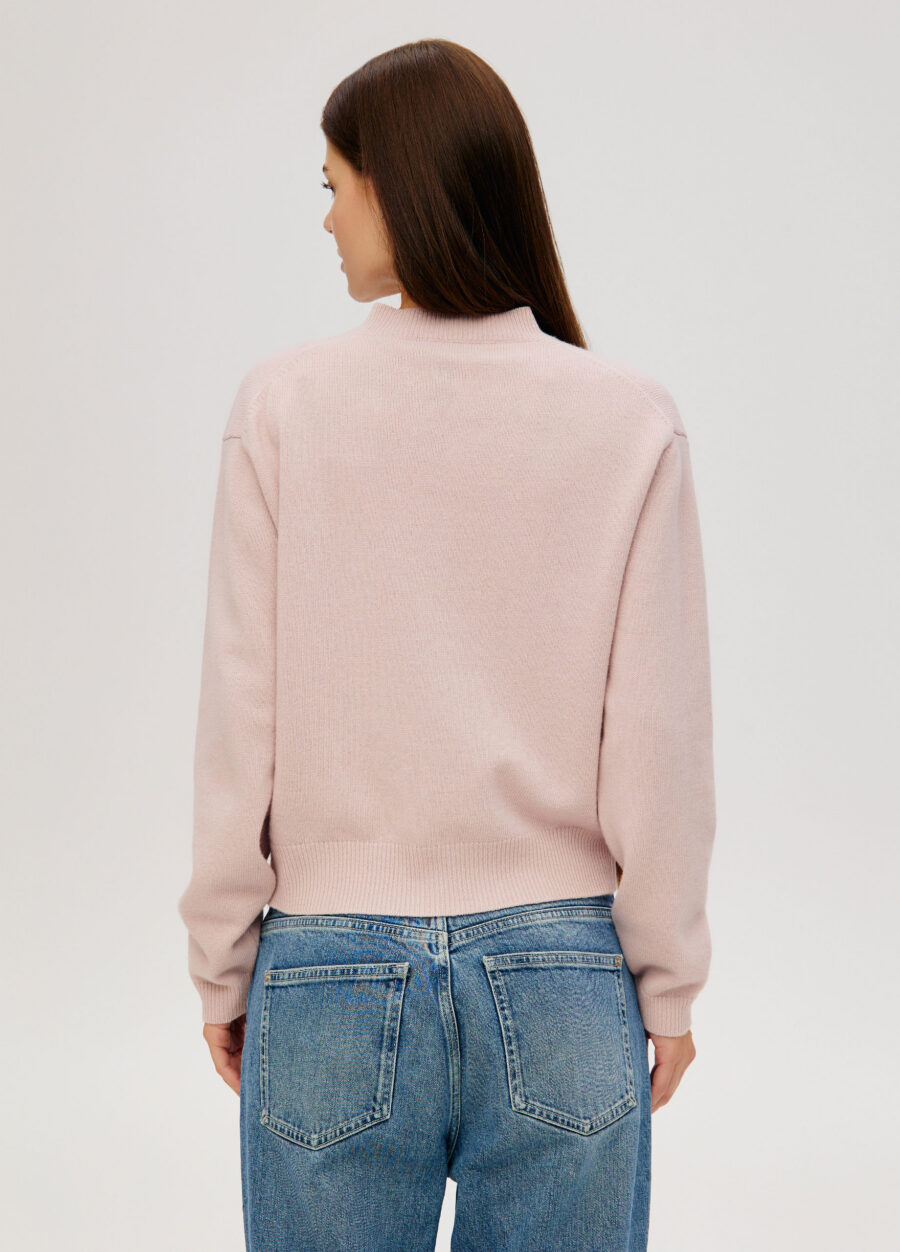 JACKET PINK lambswool button-front 6071-Collections_Jackets & Cardigans_3